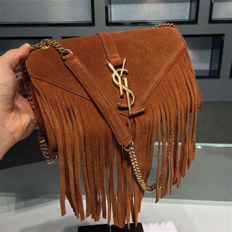 ysl bag with fringe|ysl fringe bag for sale.